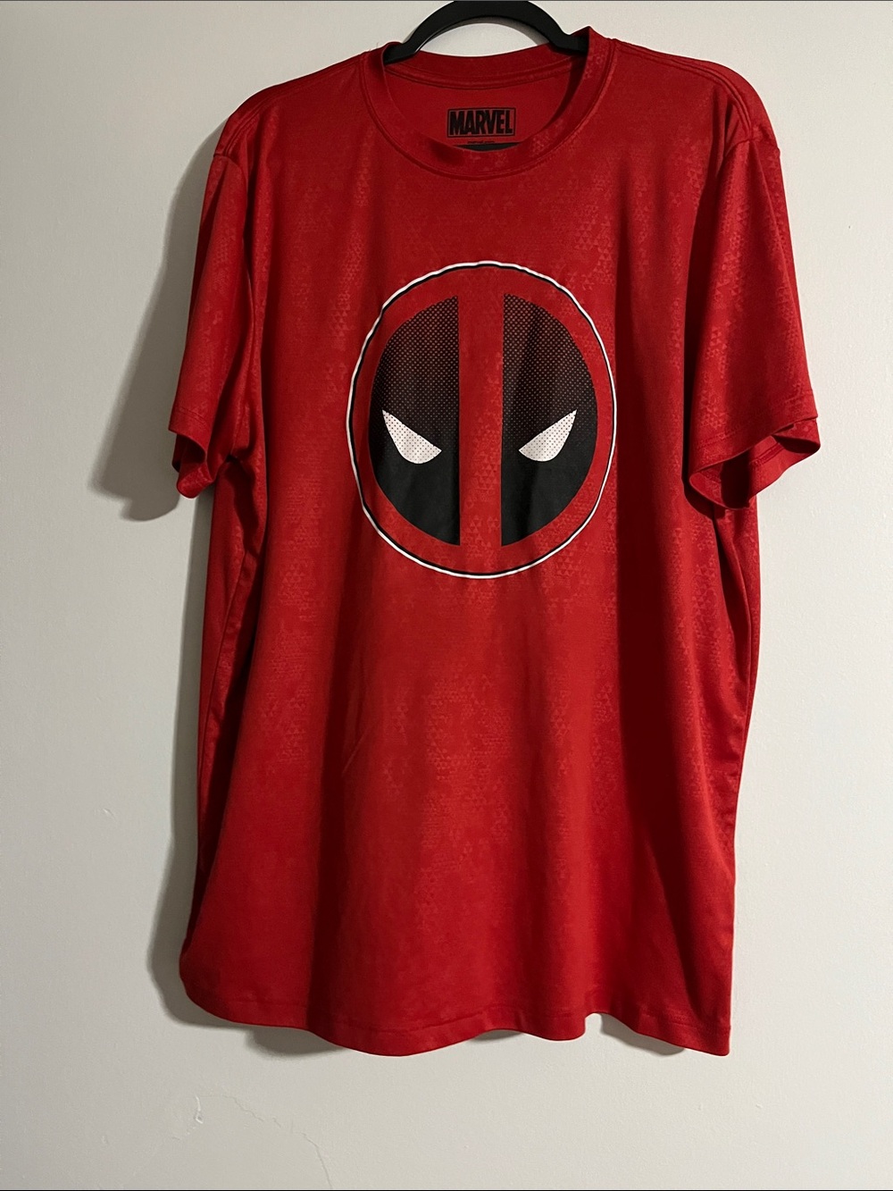 Marvel Red Deadpool Graphic Short-Sleeve Tee